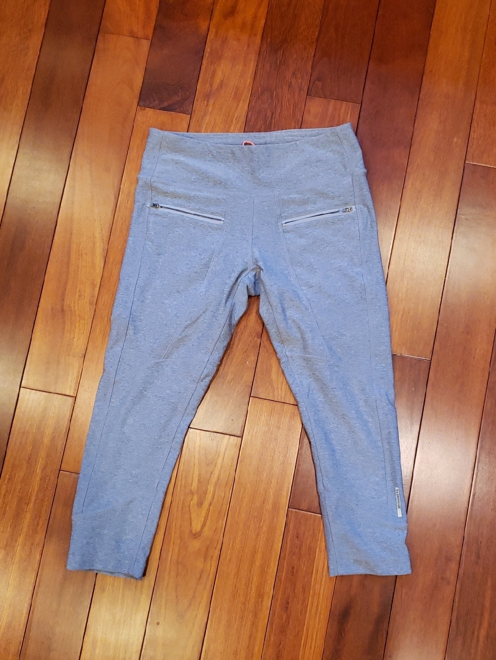 Mondetta Women's Small ankle leggings. Heathered Gray